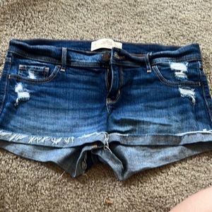 Hollister short short low rise